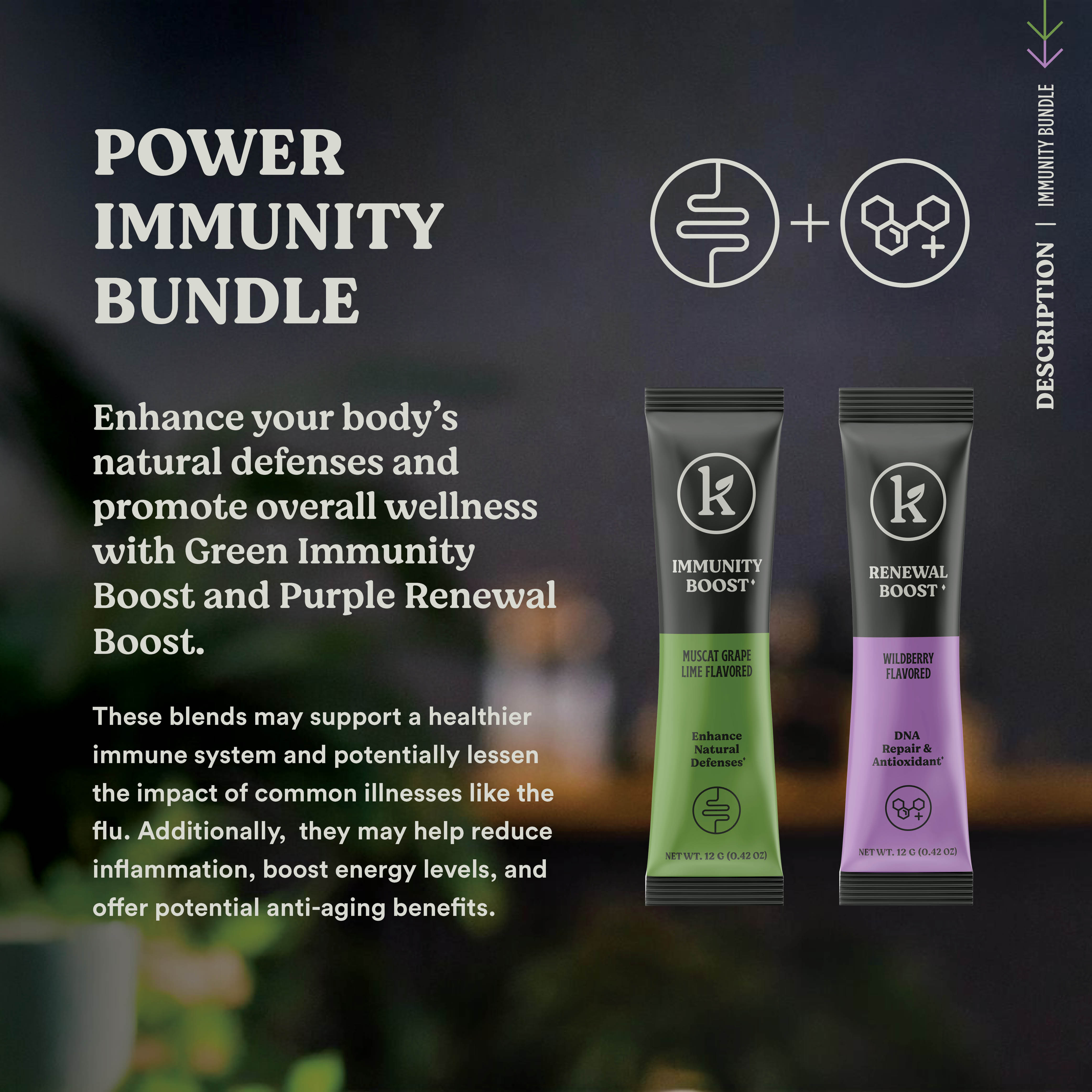 Immunity Essential Bundle - Immune System Support and DNA Repair