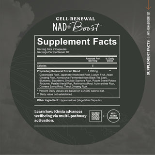 NAD+ Boost – Cellular Renewal & DNA Support Capsules