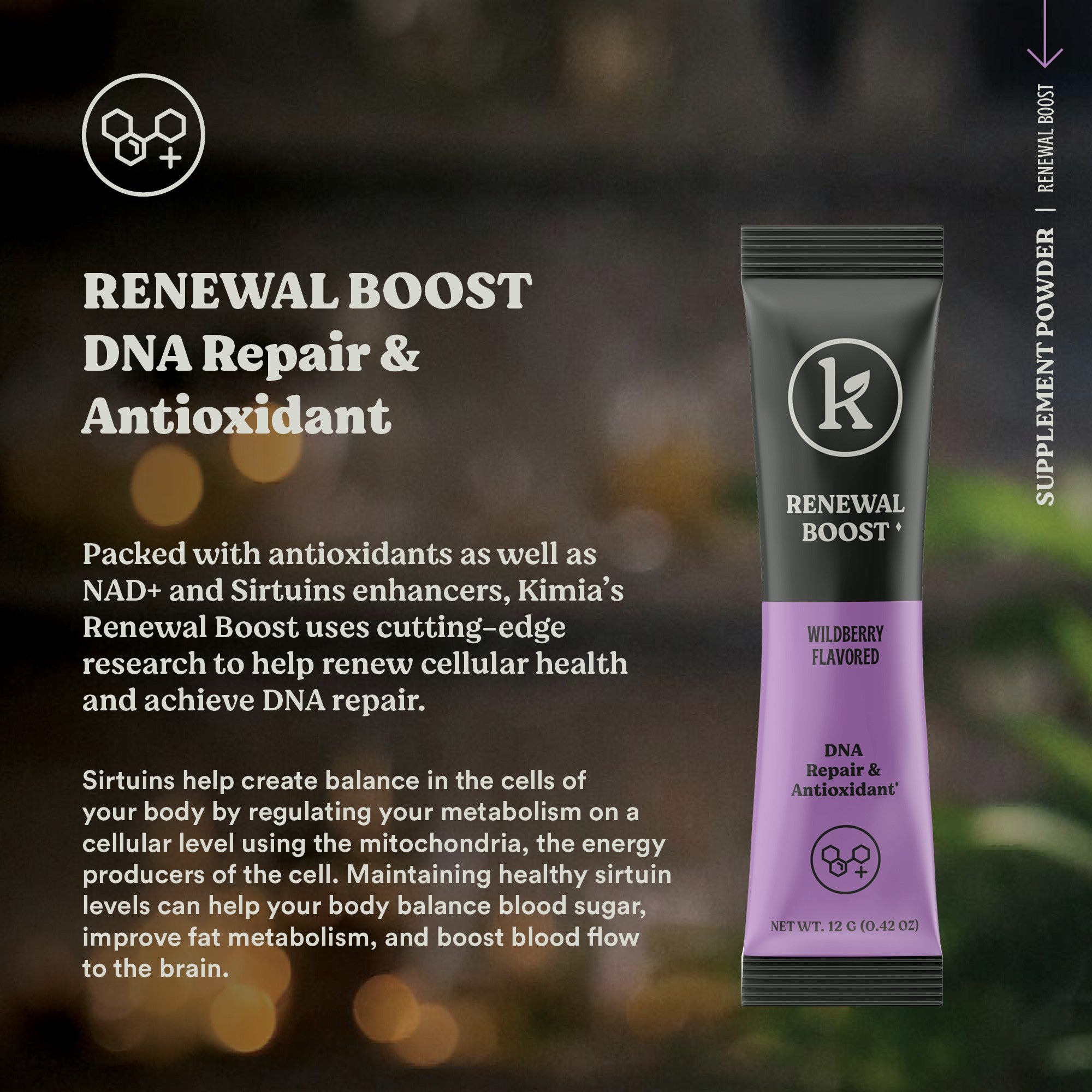 Renewal Boost - NAD+ Powder – Anti-Aging Support & DNA Repair