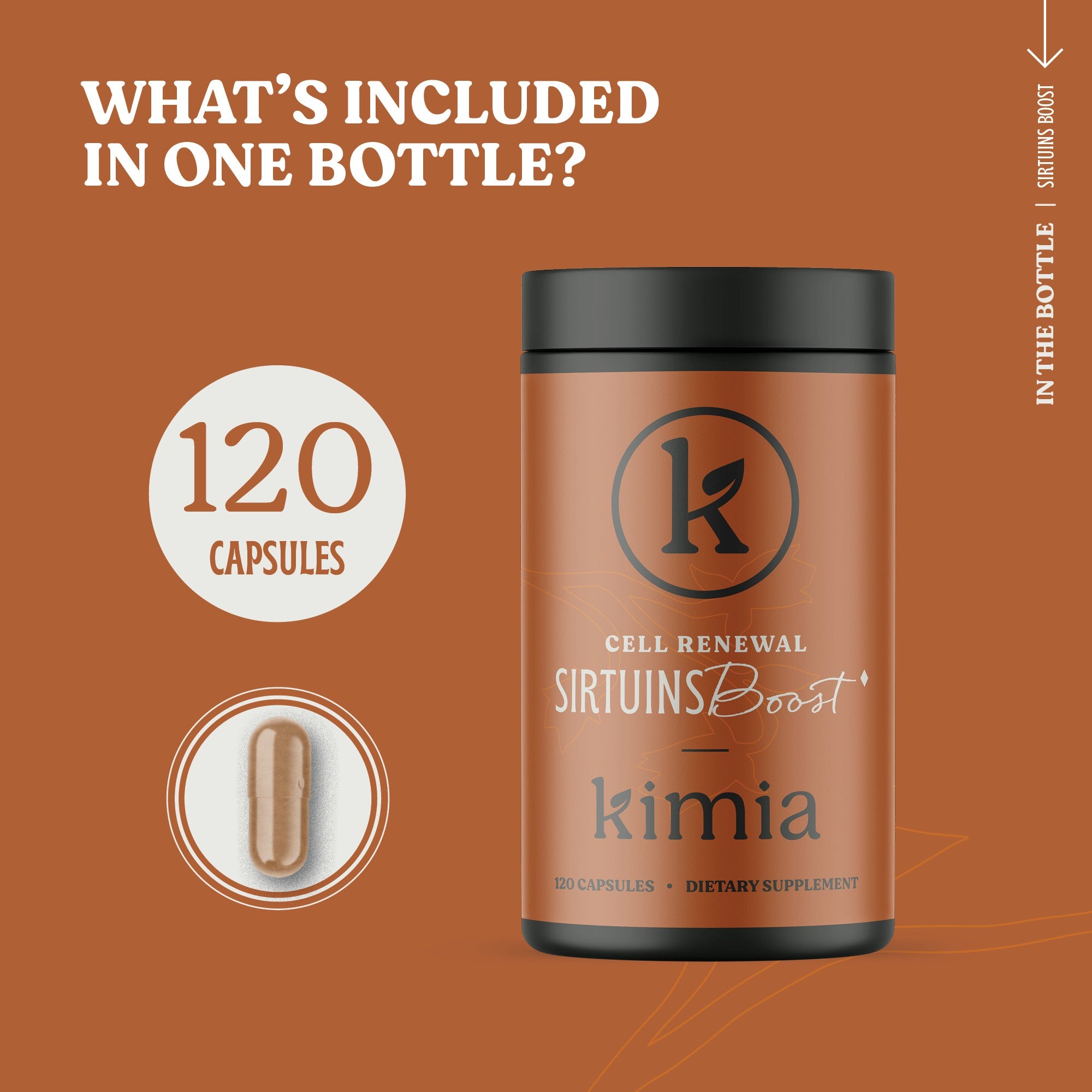 Sirtuin Boost – Cellular Health & Anti-Aging Capsules