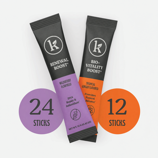 24 Renewal Boost sticks and 12 Bio-Vitality Boost sticks
